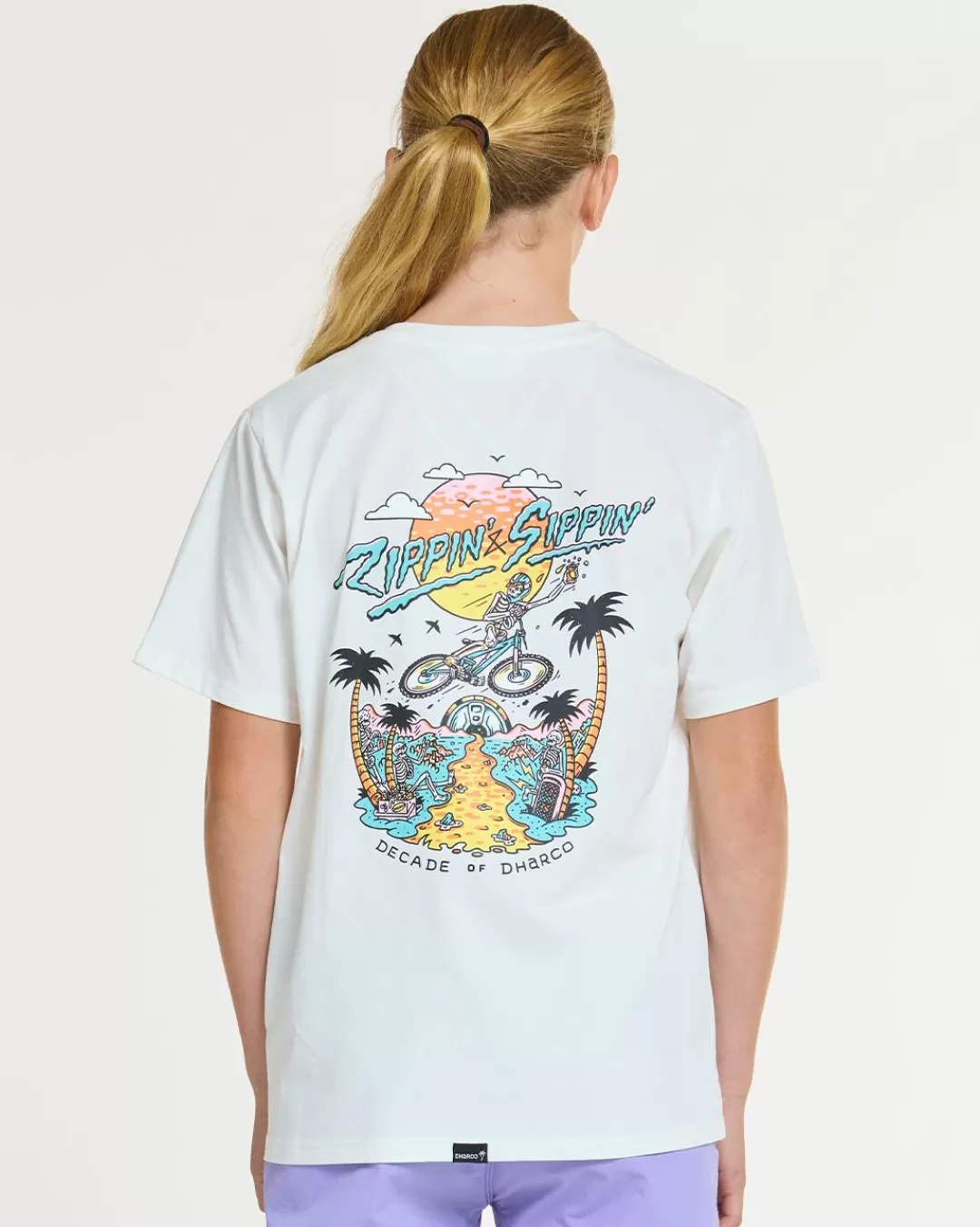 Youth Cotton Tee | Decade of White*DHaRCO Online